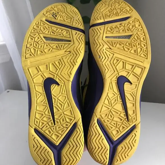 Nike Zoom Attero Mens Size 14 Purple/Black/Yellow With Purple Laces P13 - Picture 7 of 8